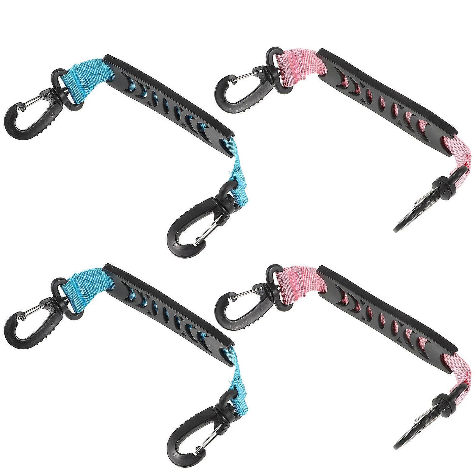 Rolling Skates Shoes Hook Belt for Convenient Transport 4Pcs Boot Carrier Strap