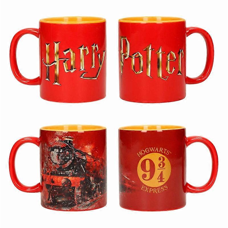Hogwarts logo mug set, ceramic, 2-pack