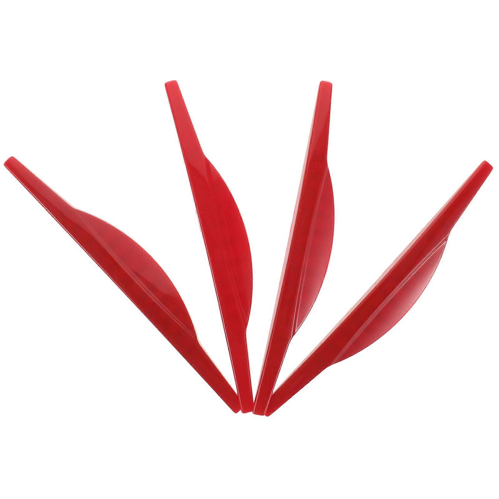 Car Door Bumper Guards Anti Scratch Protector Strip 4Pcs Set