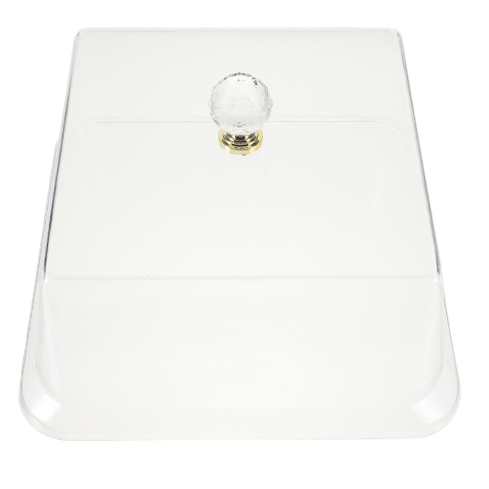 Eease Cake Dome Dish Protector Display Cloche Storage Platter Lid Stand