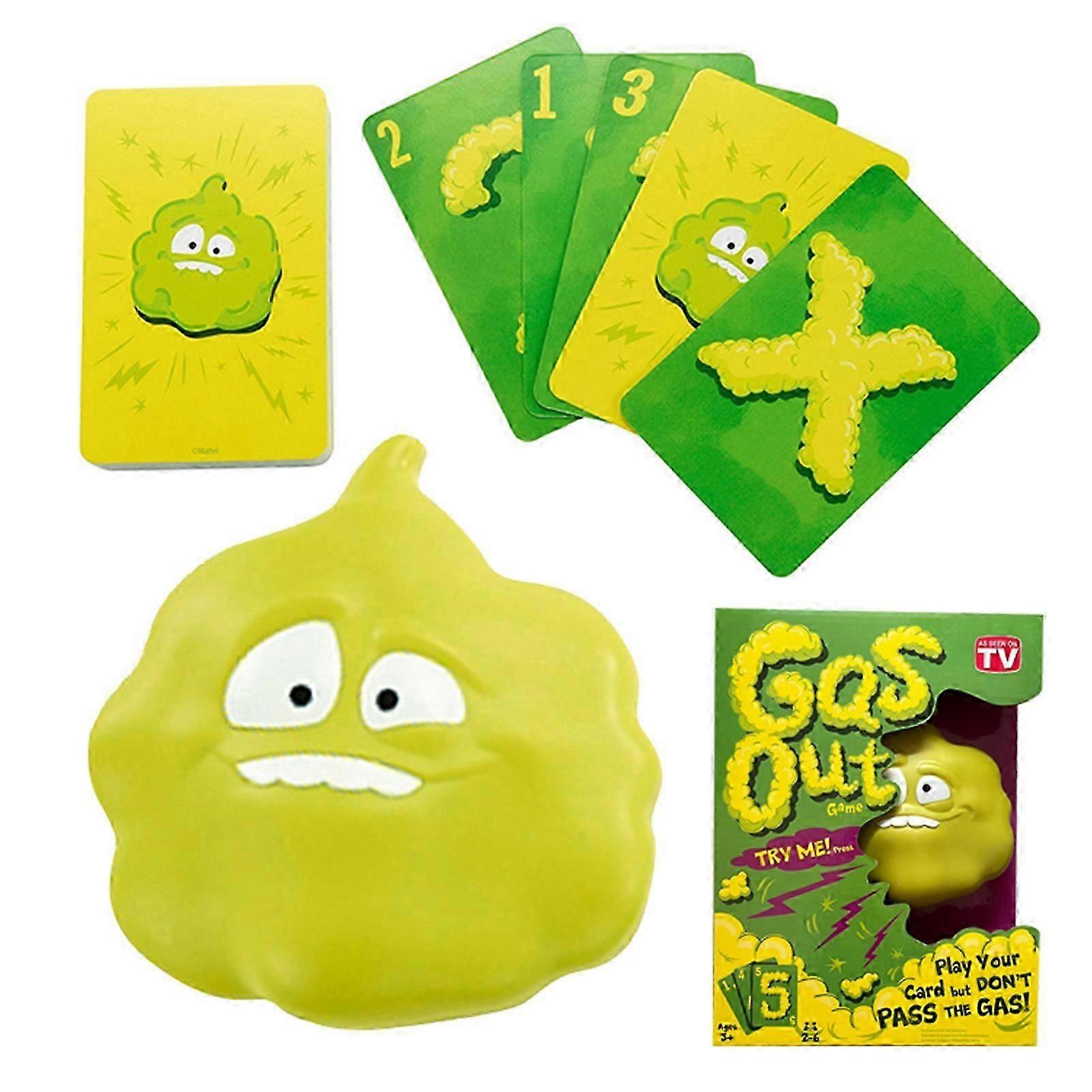 Gas-Out Board Game Family Entertaining Card Game for Festival Party