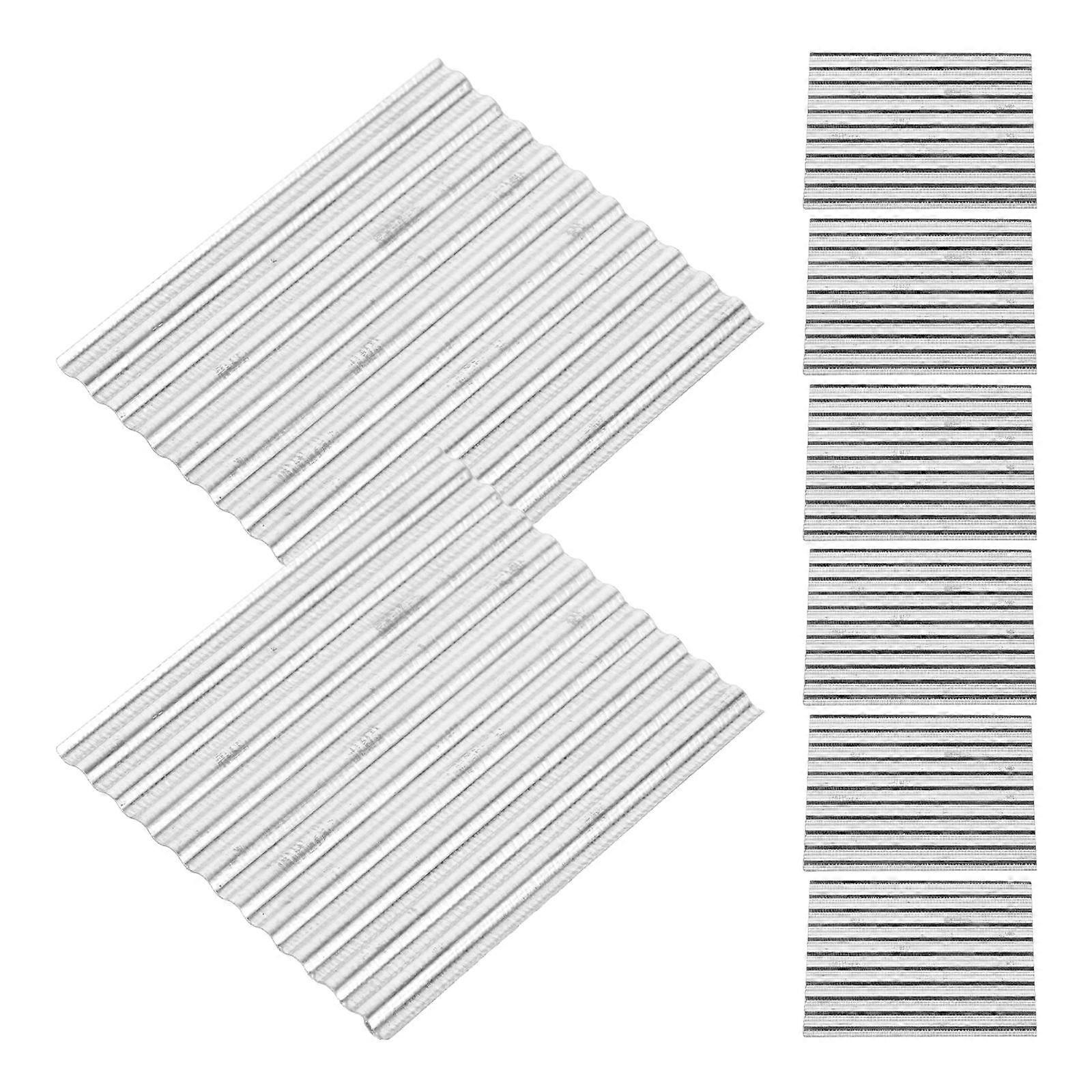 Miniature Roof Tiles Pattern For Educational Use 8Pcs