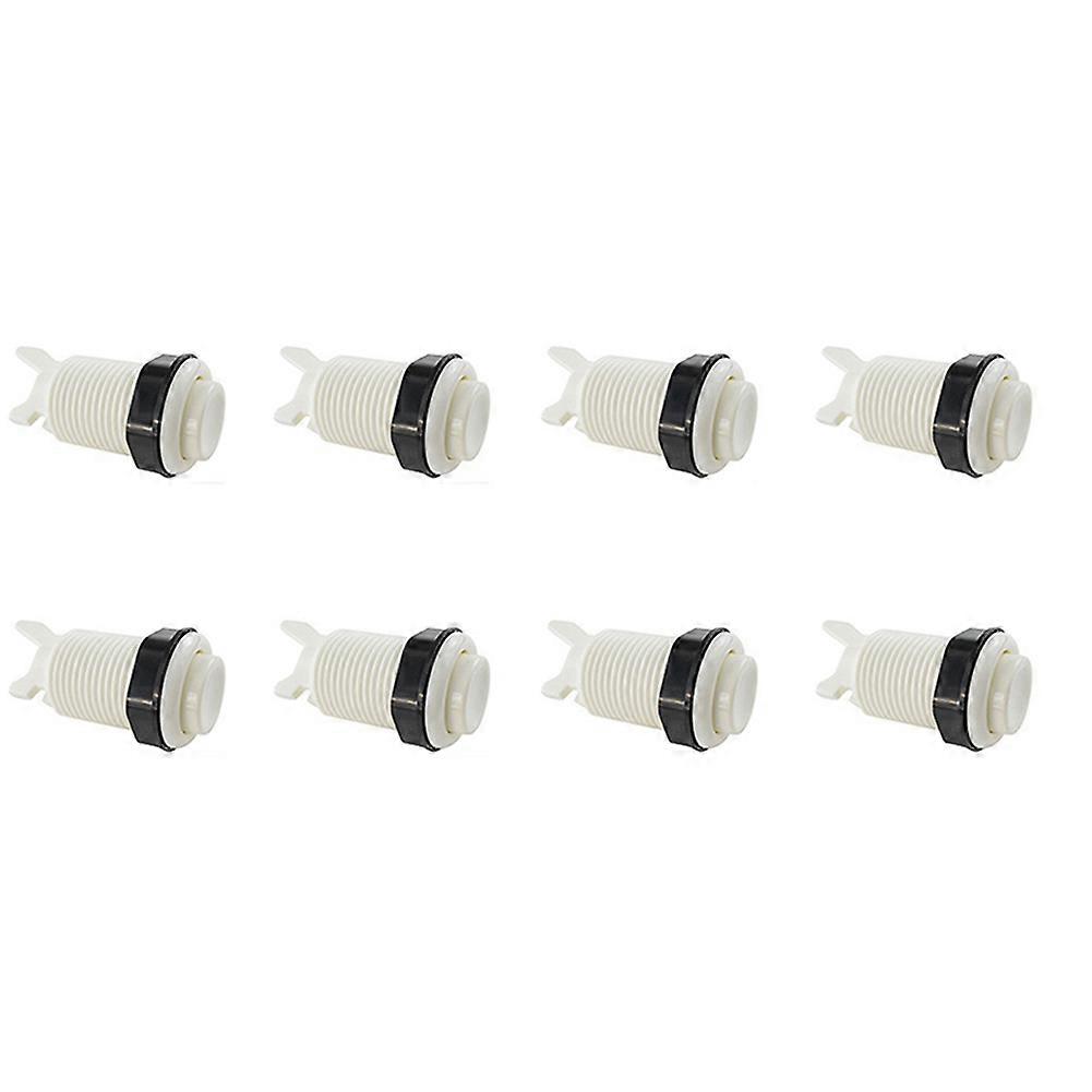 8Pcs Push Button 28mm Nut for American Arcade Game Machine Joystick Zero Delay Controller Parts Mac