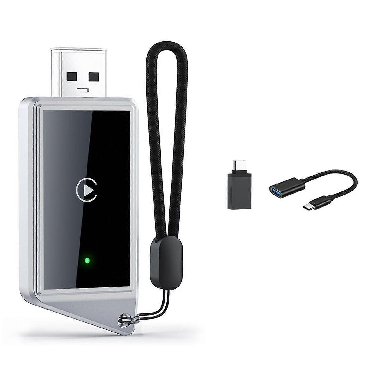 Wireless CarPlay Adapter for Car Smart CarPlay AI Box Wired CarPlay to Wireless Carplay WiFi Bluetoo