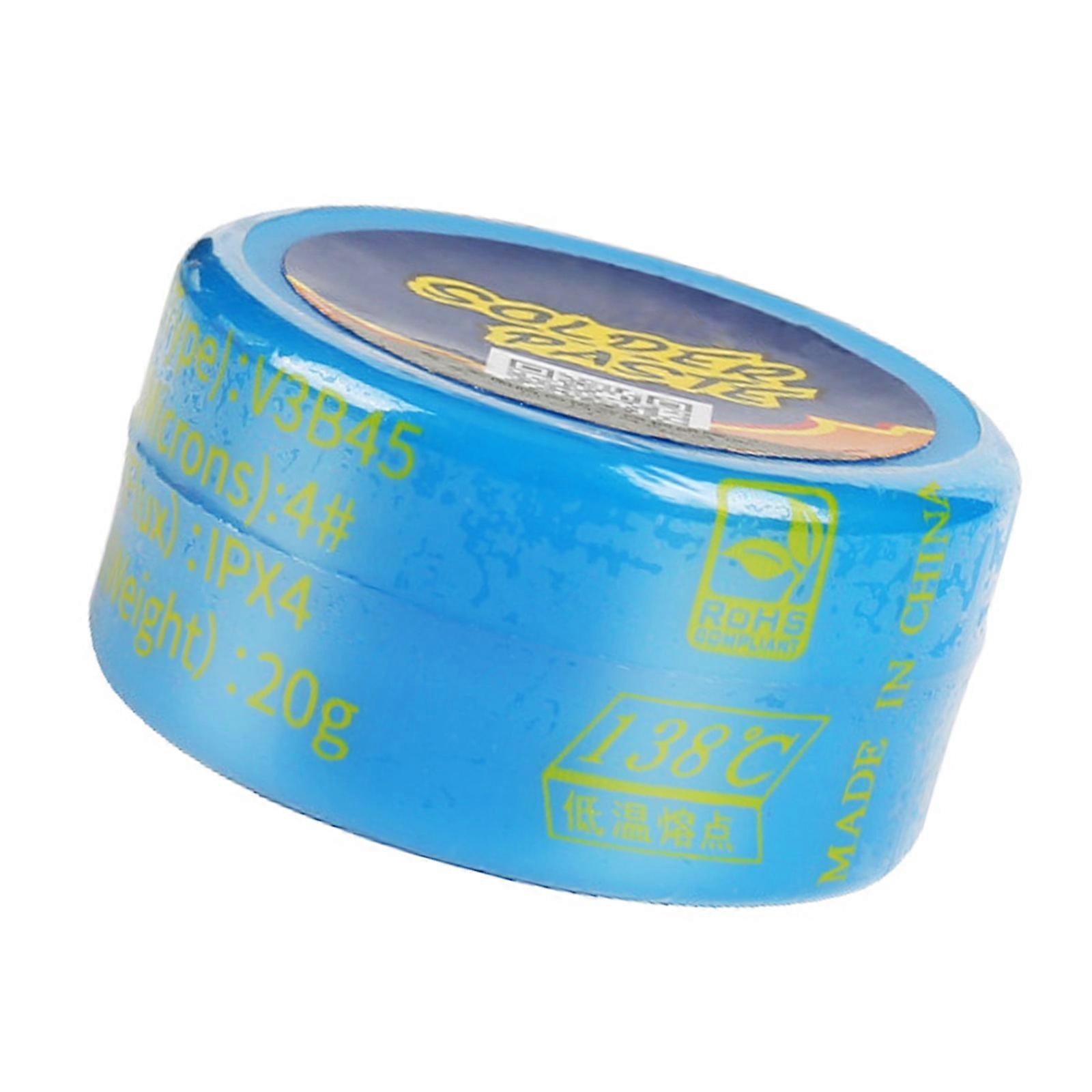 Professional Solder Pastes with 138°C Melting Point for Fine Electronics Circuit Board Repair Soldering Welding Process Multicolor