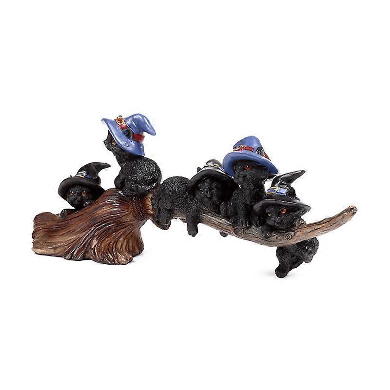 Witches Cat - Playing on Broomstick 1 Pack