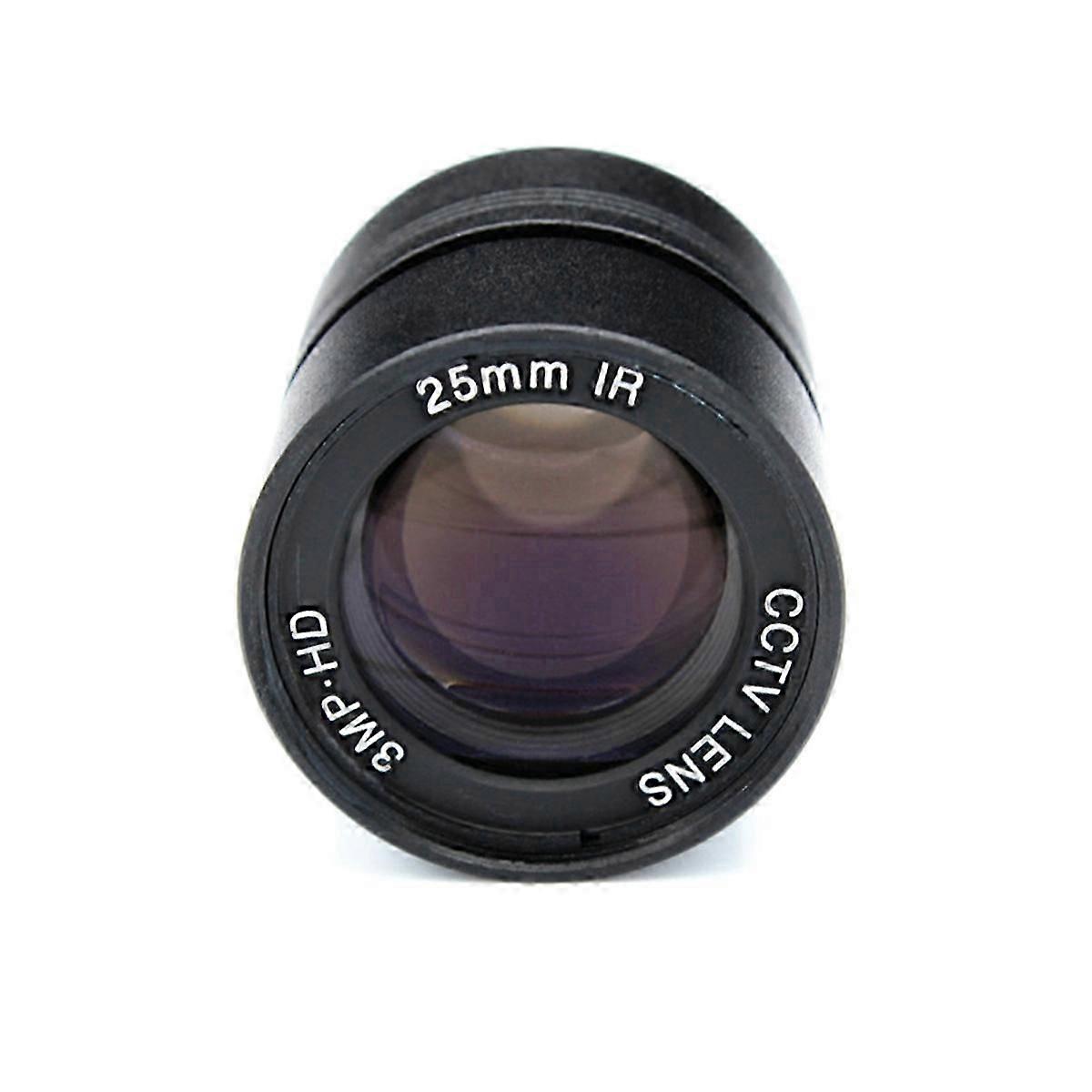 3mp 25mm CCTV Lens View 70m 11 Degrees F1.4 IR Fixed Iris CS Mount for Security CCD Camera