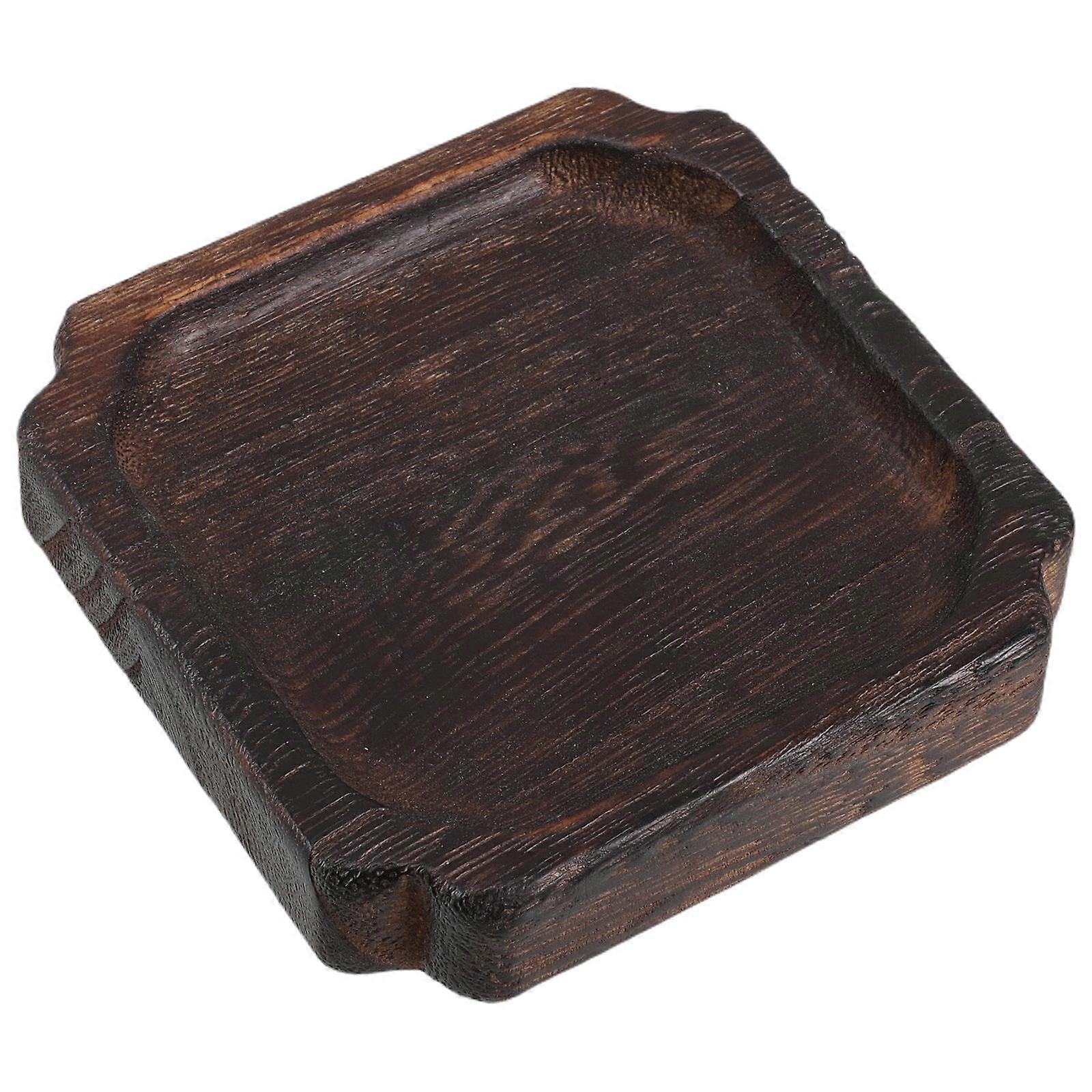 Rustic Wood Tea Tray for Serving Tea Cups Ideal for Home Use