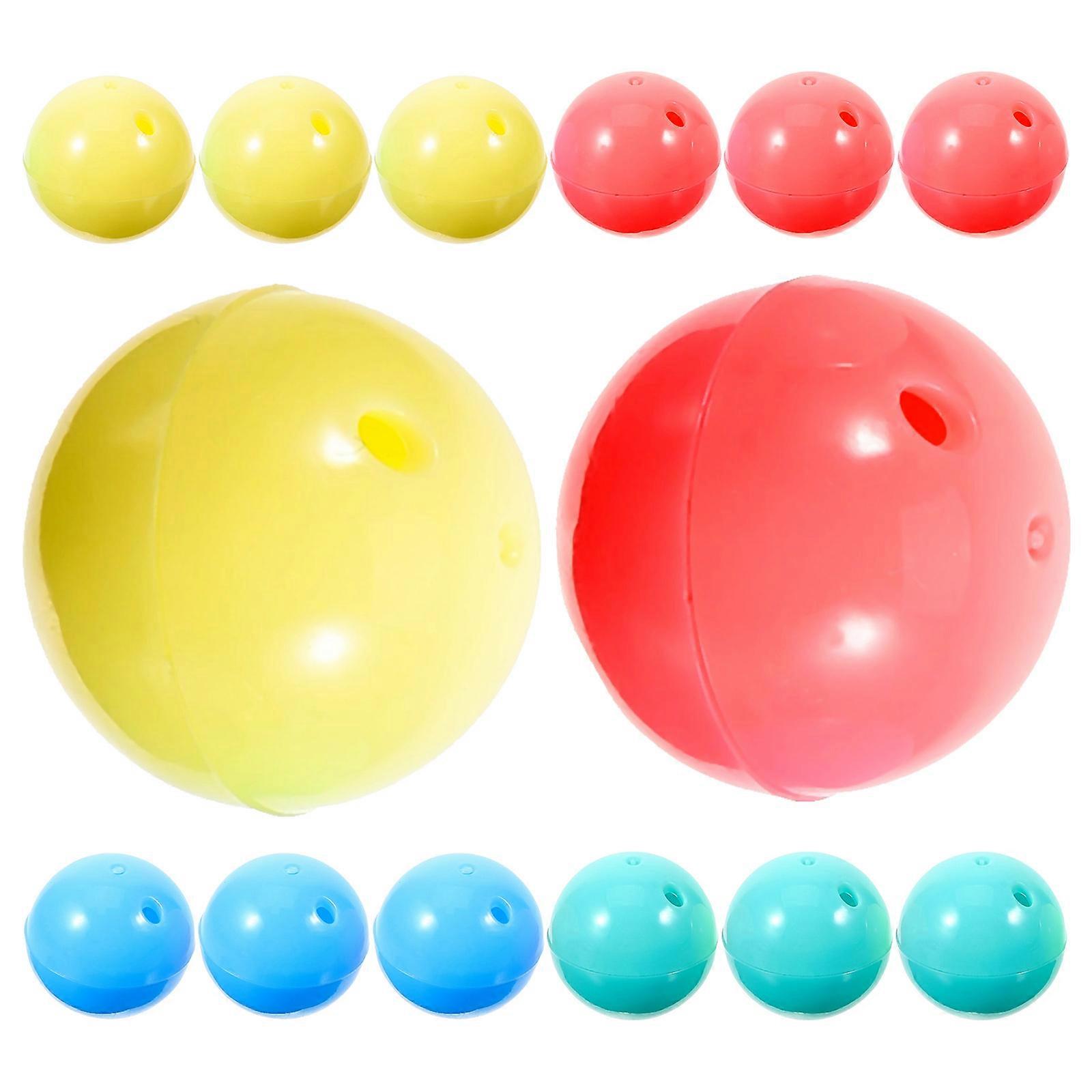 20pcs Empty Vending Machine Capsules Refillable Ball Capsules Vending Machines Capsules Props