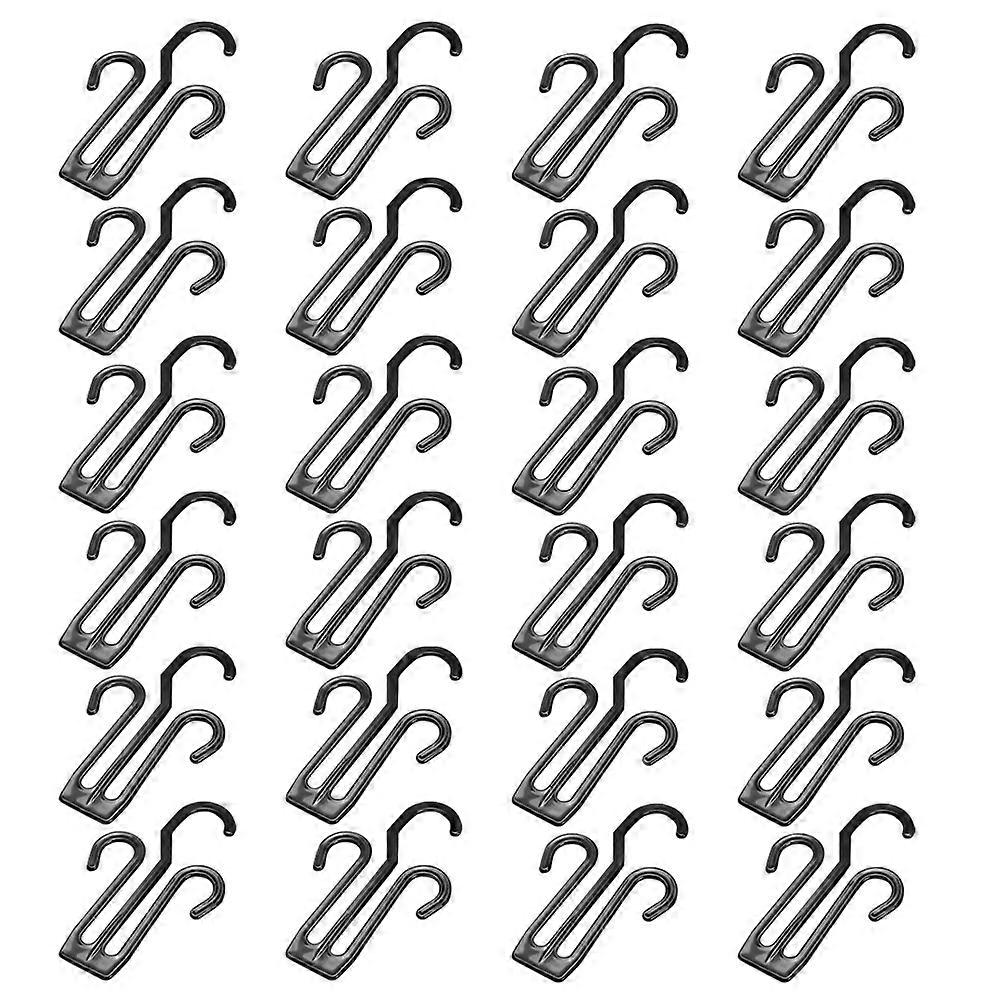 Shoes Hanging Shelf Double Hook Drying Racks for 192Pcs Plastic Organizer