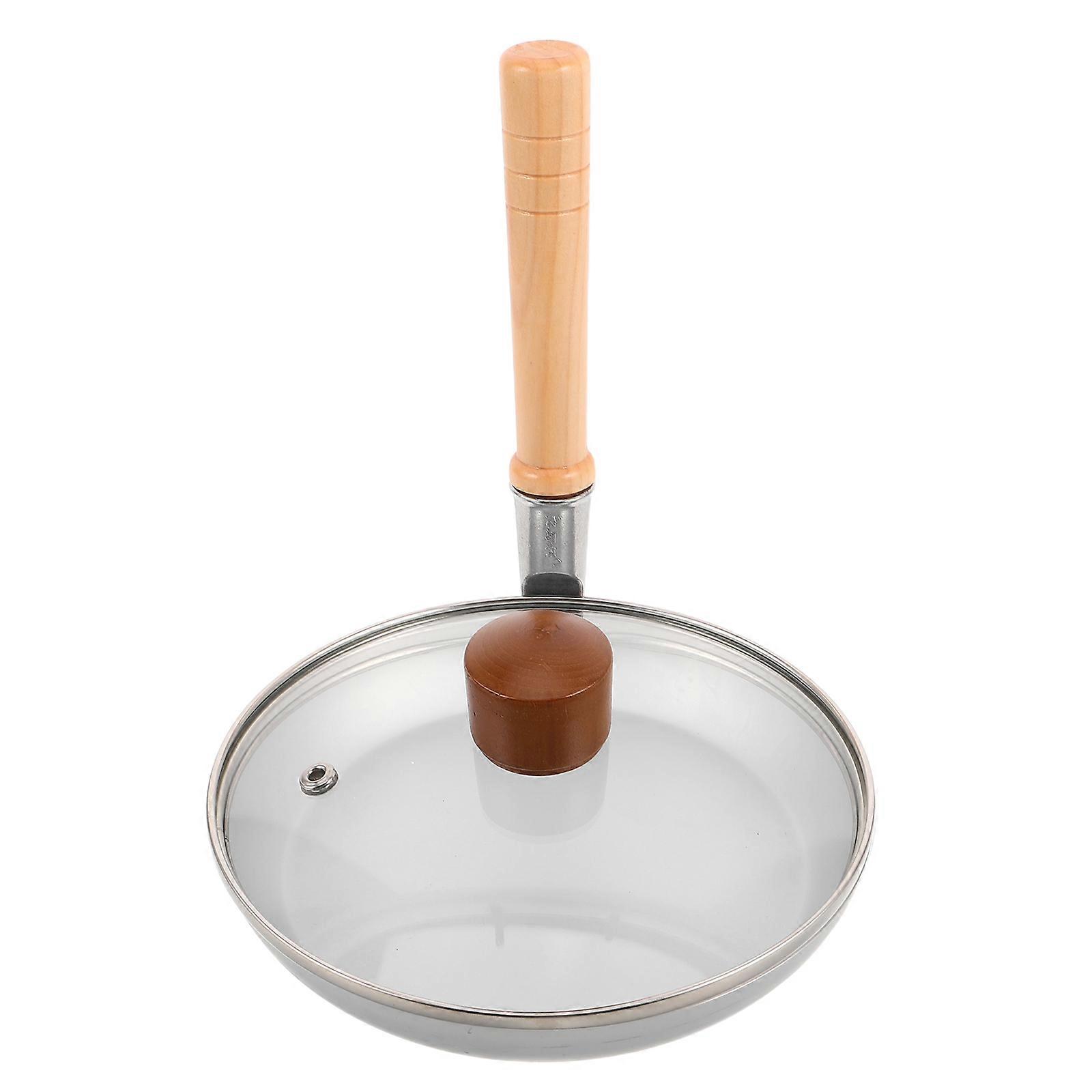 Japanese Pan Vertical Handle for Kitchen 1Set Nonstick Skillet Mini