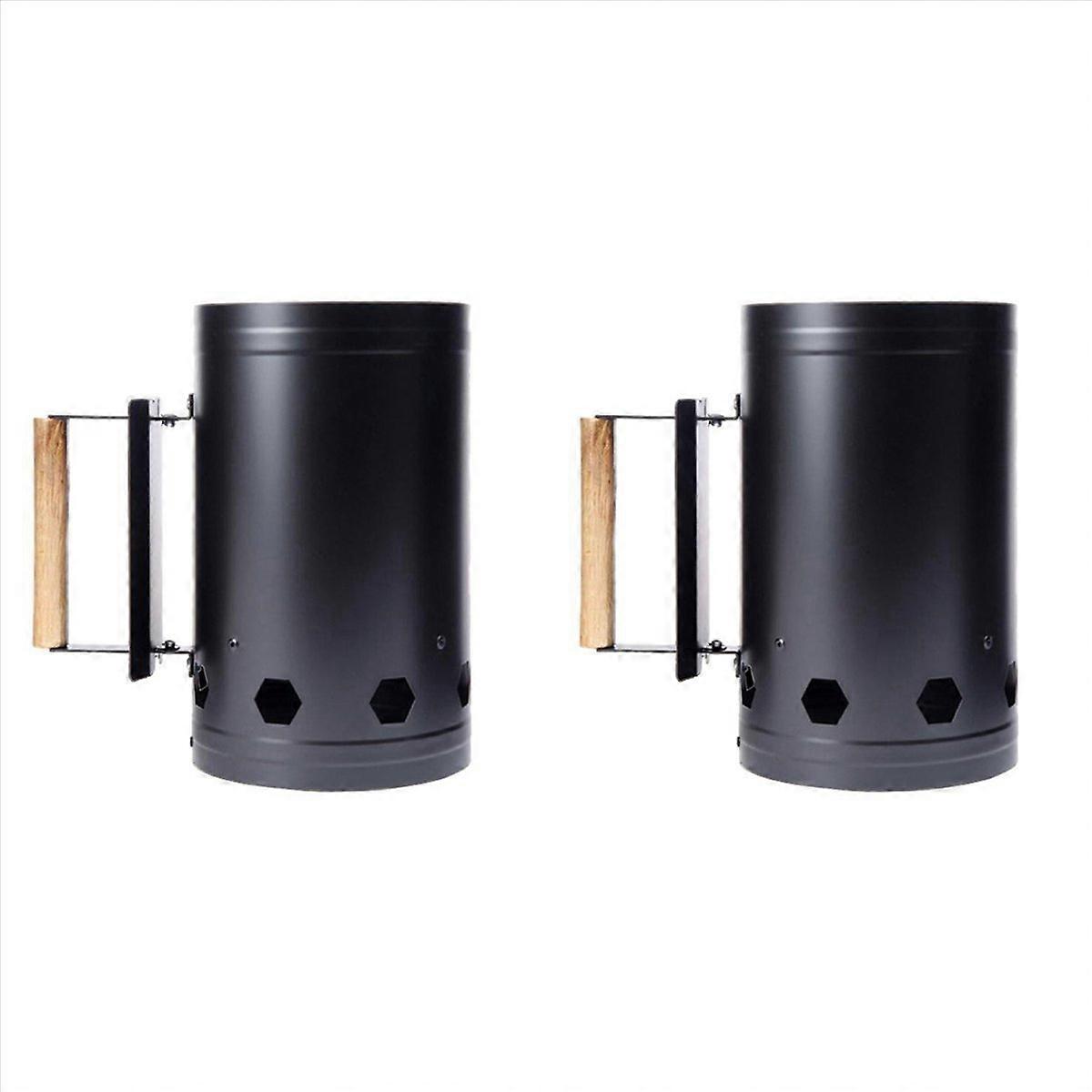 Barbecue Tools Charcoal Ignition Barrels Bamboo Chimney 