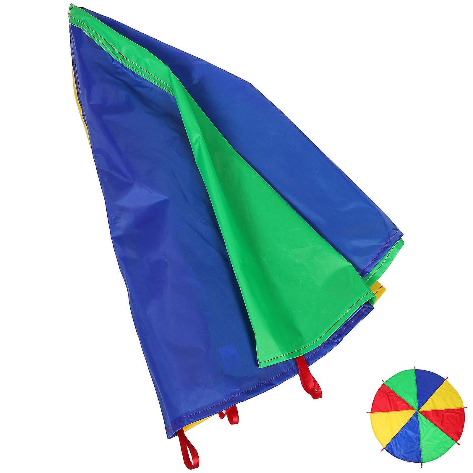 Kids Practical Rainbow Parachutes Toy for Preschool Learning Activities
