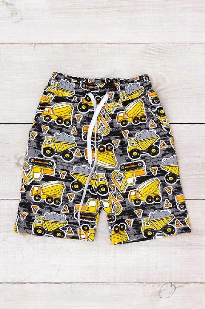Bermuda – Boys' Printed Drawstring Shorts, Casual Wear,, Summer,  HC 6208-055