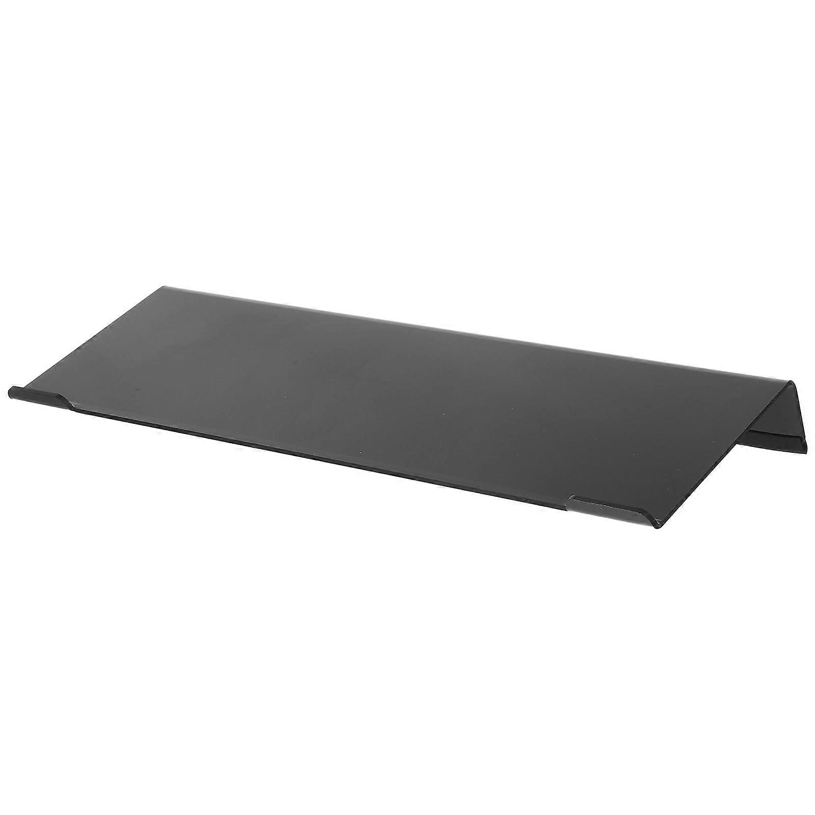 Computer Keyboard Stand Acrylic Keyboard Riser with Anti Slip Base 2Pcs