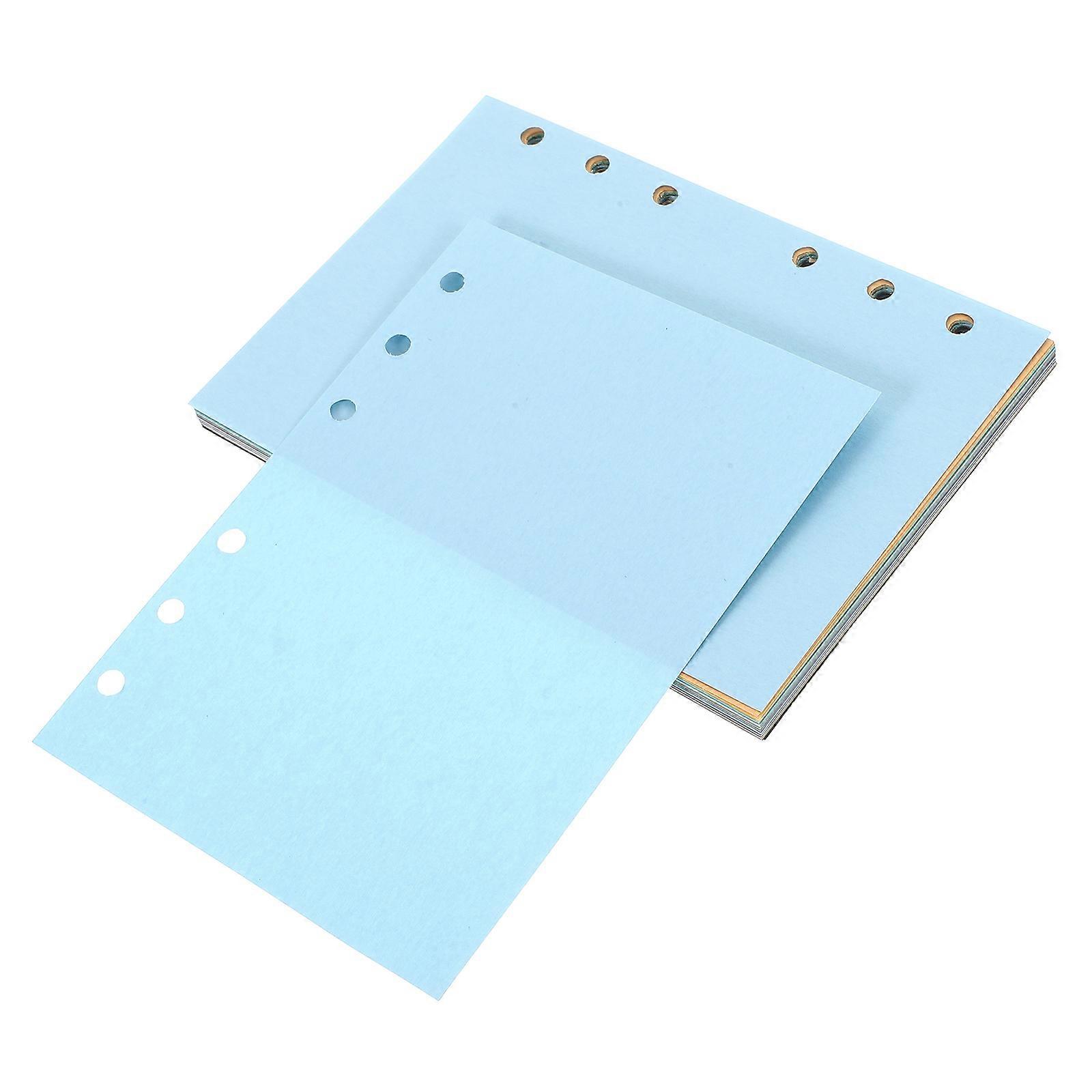 Refill Paper Binder Sheets for Writing 40Pcs Assorted Color