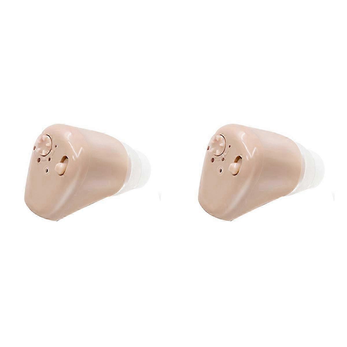 2X Rechargeable Hearing Aid Audiphone Digital Ear Hearing Aids compatible Deafness Audio Amplifier