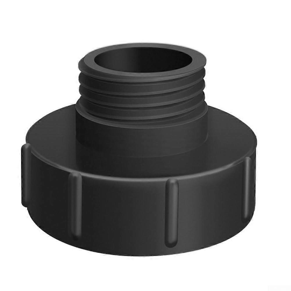 IBC Tank Adapter S100x8 to DN60 Reducer, Durable Plastic IBC Tote Fittings for Seamless Connection