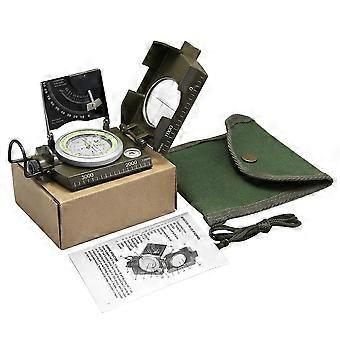 Boussole professionnelle Militaire Armée Géologie Boussole Observation Boussole Lumineuse Boussole Avec Clair de Lune Pour Randonnée En Plein Air Camping