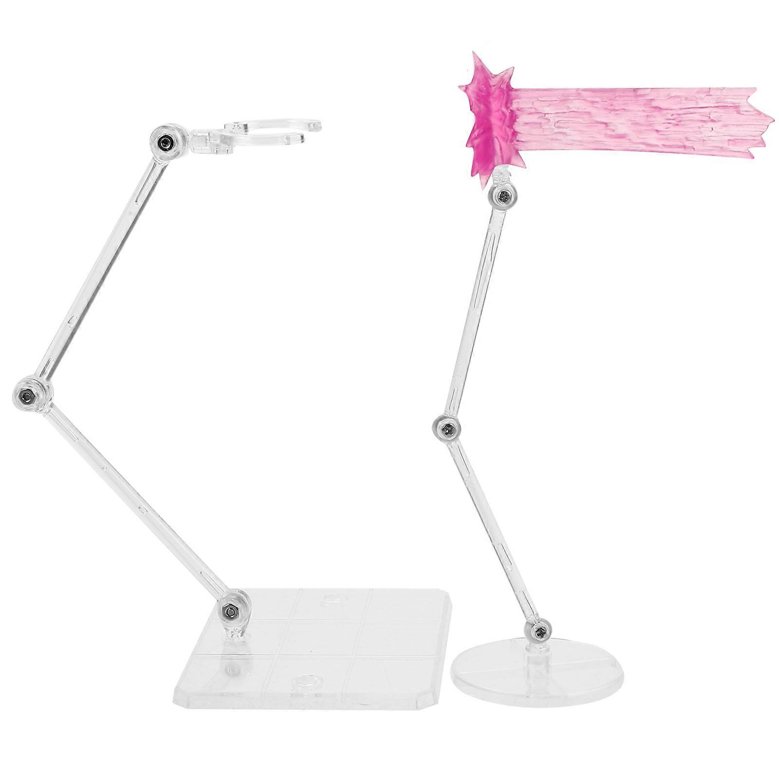 Action Figure Display Holder Base for Dolls 1Set Plastic Material