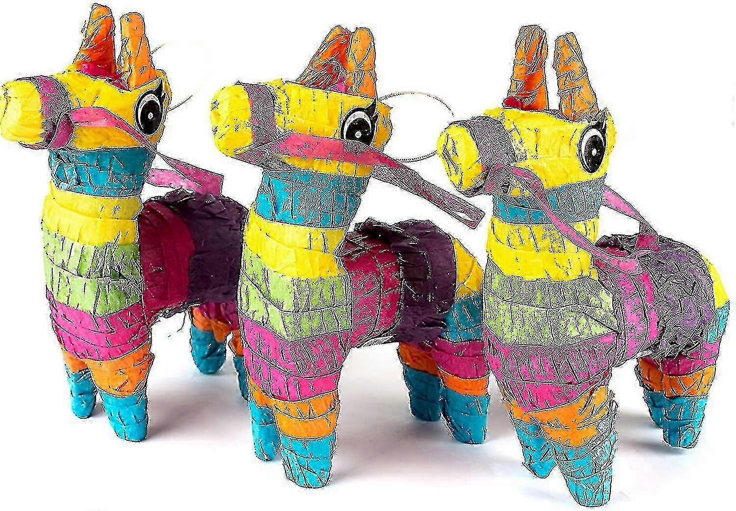 Mini Donkey Pinatas Fiesta Decorations
