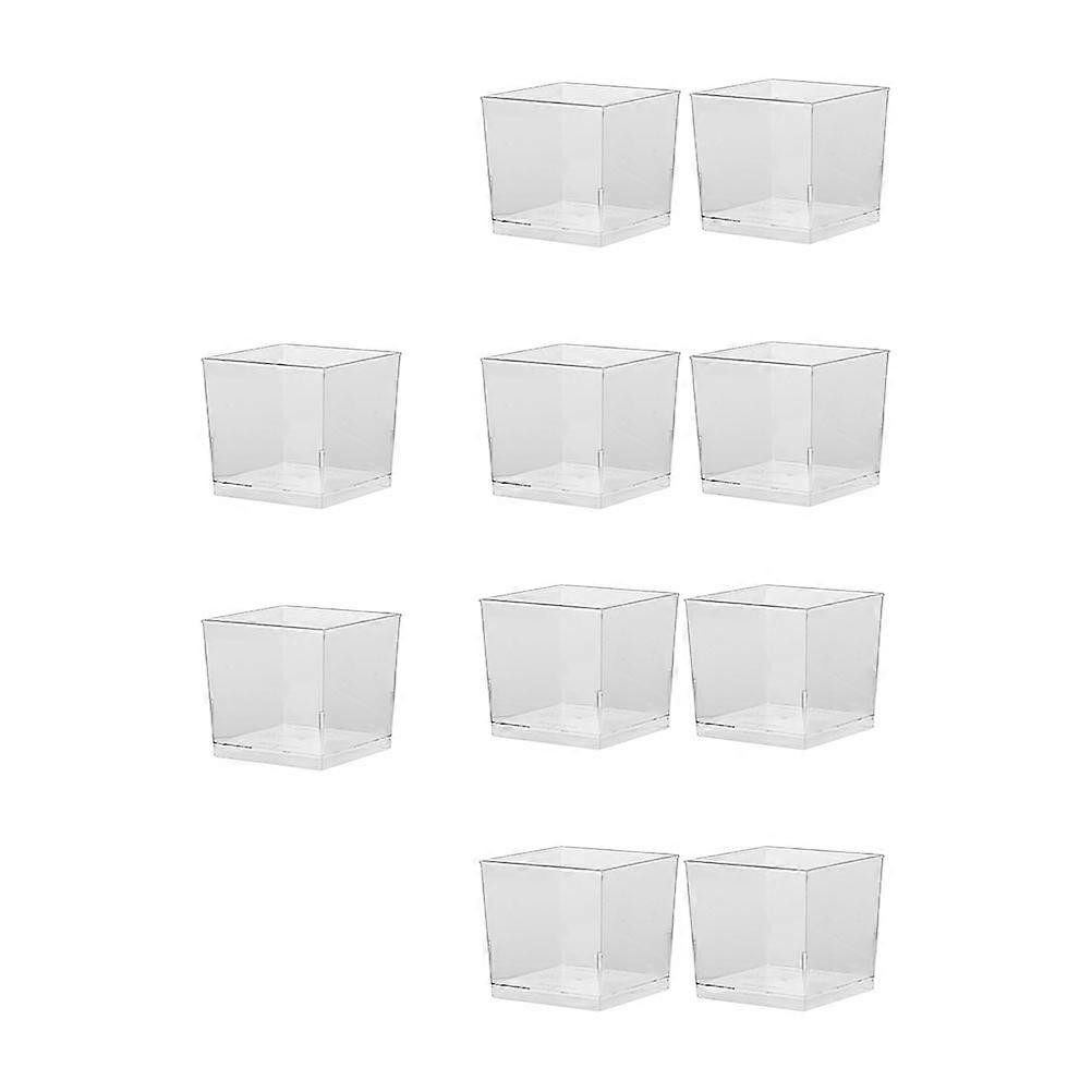 Ice Cream for 50Pcs Transparent Dessert Serving