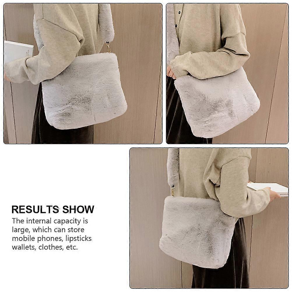 Single Shoulder Bag Large Capacity Storage Bag for Storage 1Pcs Plush