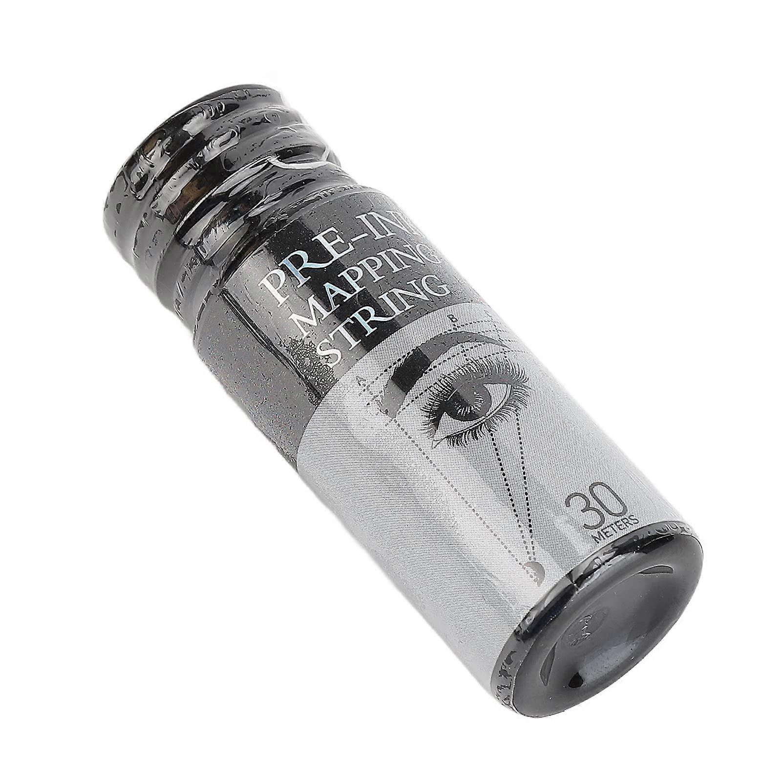 Professional PreInked Eyebrow Mapping String 30m with BuiltIn Cutter in Airtight Bottle