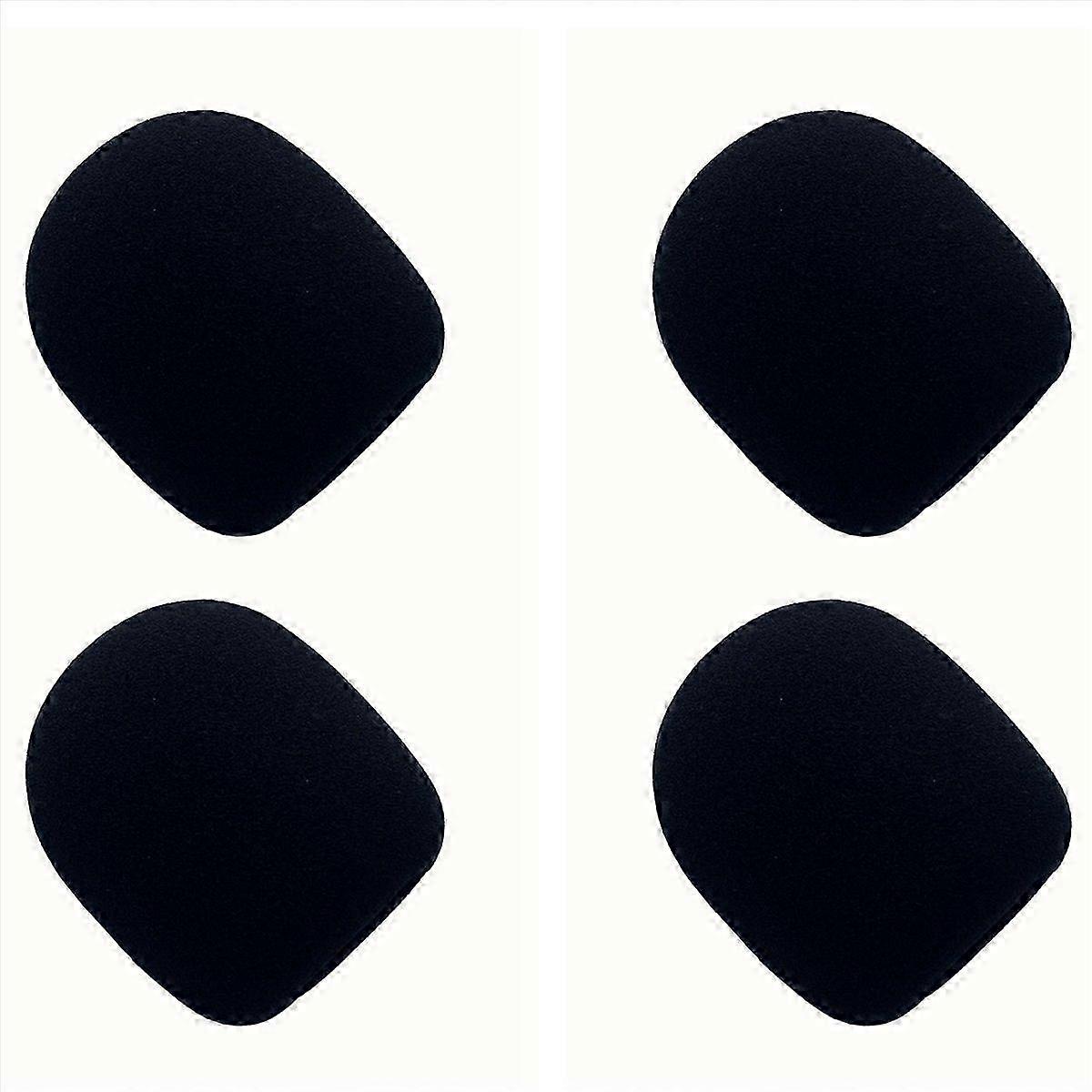 4Pcs Microphone Sponge Covers Mic Windscreens Foam Windshield for Wireless GO II