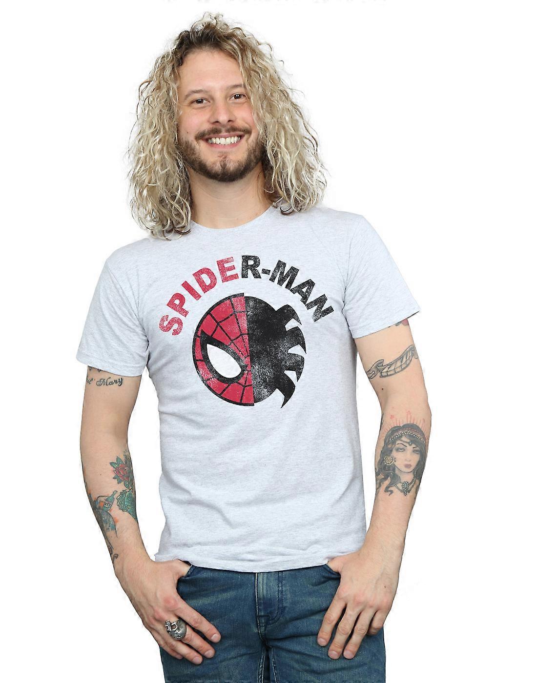 Marvel Men's Spider-Man Classic Split T-Shirt