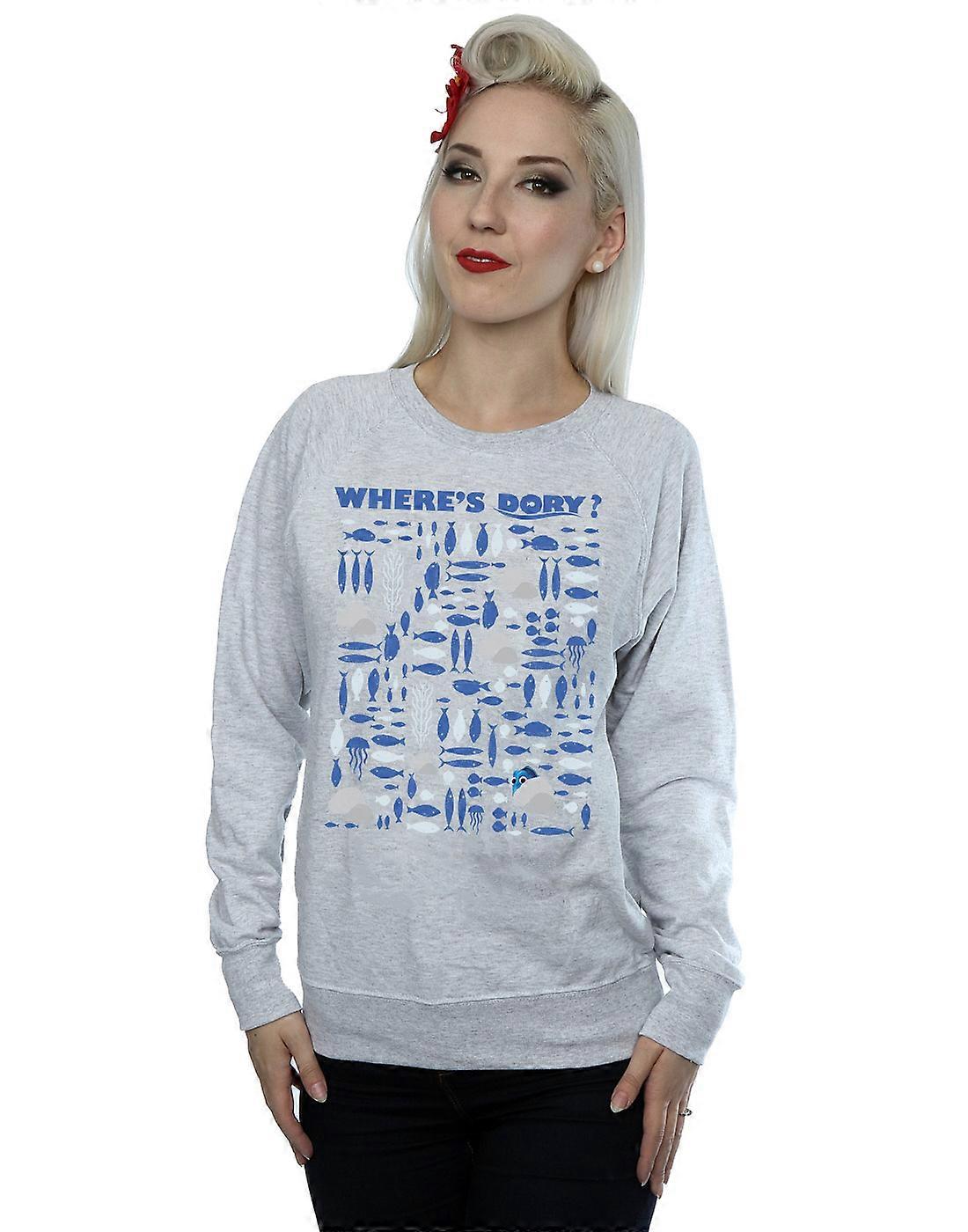 Disney Women's Finding Dory Where's Dory? Sweatshirt