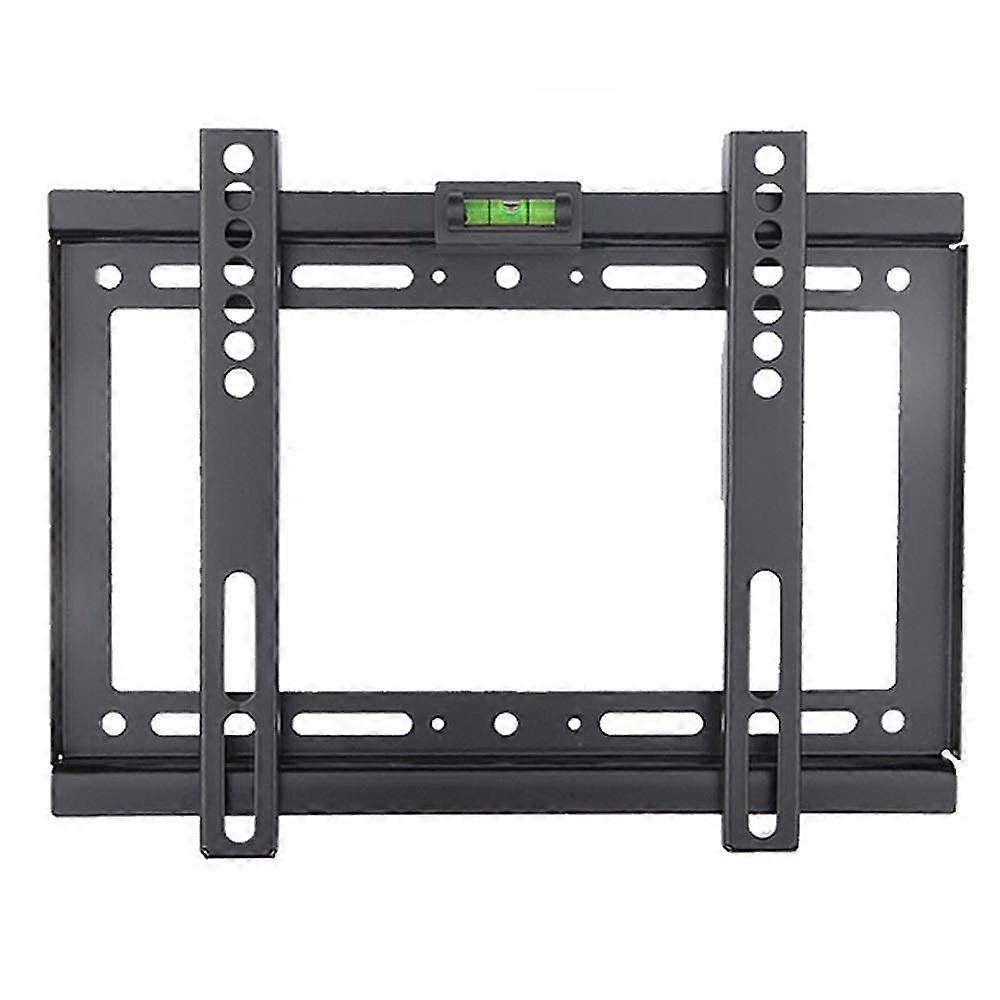 Universal TV Wall Mount Bracket for 1432 Inch, Heavy Duty Steel, Adjustable Secure Hooks