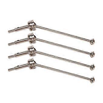 RC Drive Shaft Set for Wltoys 144001 1/14 RC Car, Durable Metal Universal Joint, Front Wheel Upgrade
