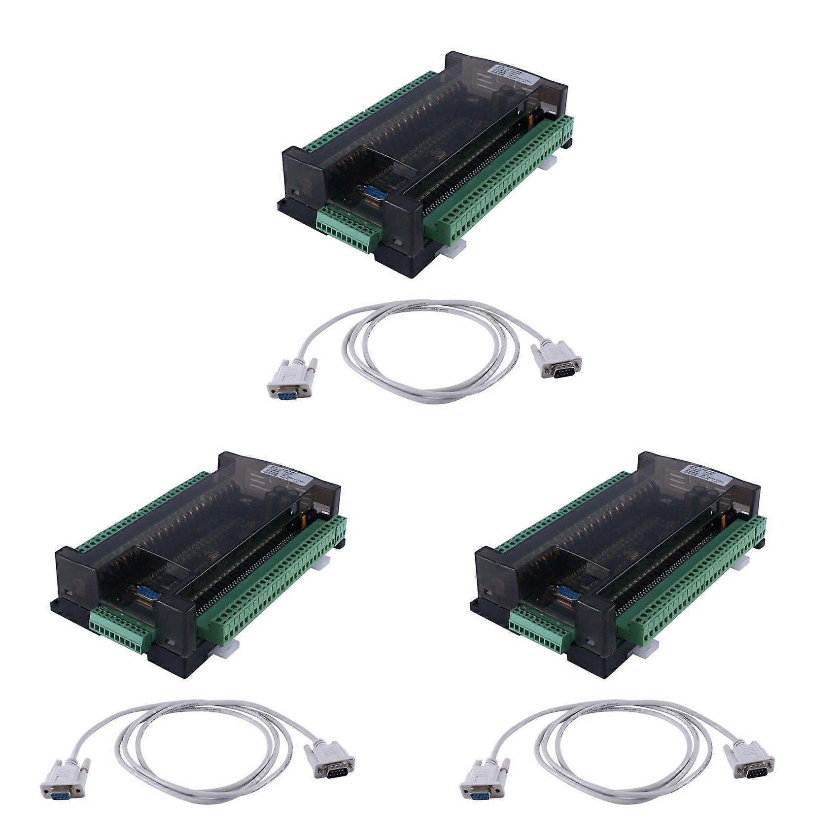 3X LE3U FX3U 48MT RS485 RTC(Real Time Clock)24 Input 24 Transistor Output 6 Analog Input 2 Analog Output Plc Controller