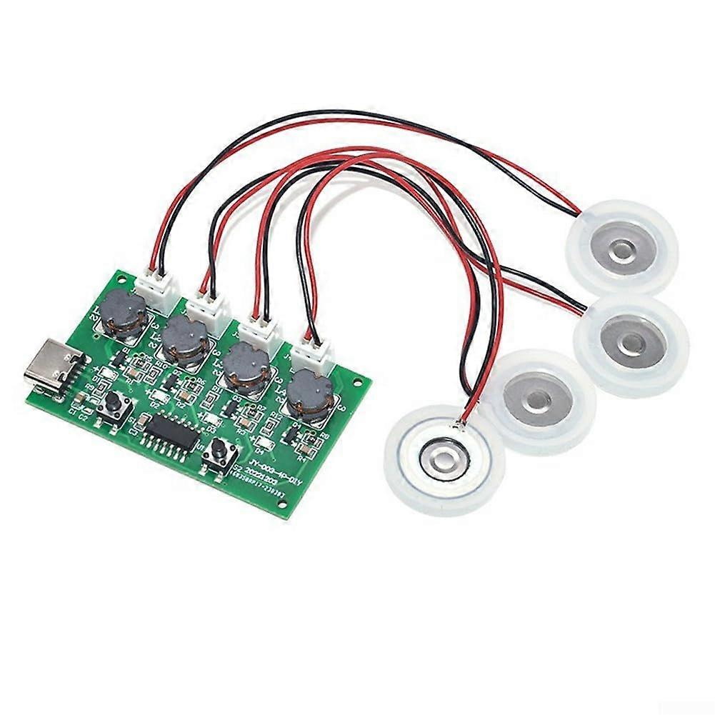 DIY Humidifier Kit with Ultrasonic Atomization Module, Four Spray Modes and  Mist Output