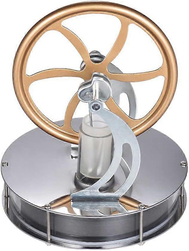 Stirling engine, low-temperature Stirling engine model, steam heat generator model DIY kit