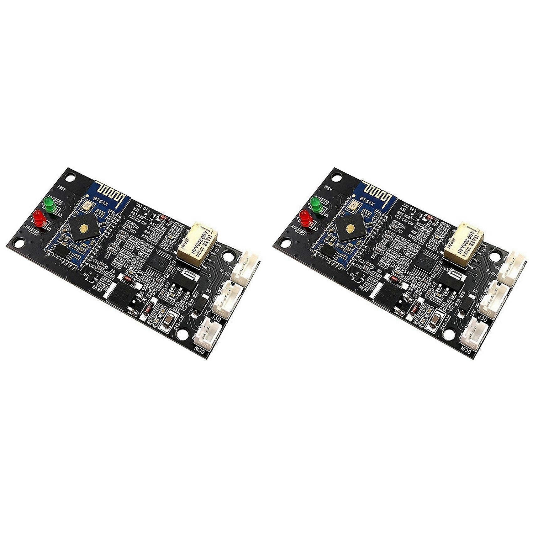 2X Bluetooth 4.2 Receiver Board QCC3005 Amplifiers Bluetooth Module Lossless APTX DIY Audio Amplifier Module
