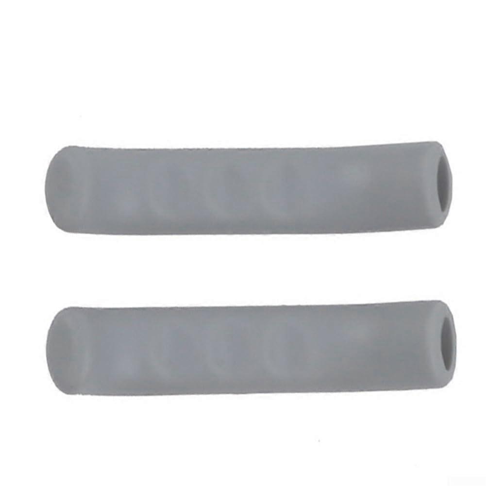 Silicone Bicycle Brake Cable Protector Sleeve Waterproof AntiSlip Grip ScratchResistant Frame Cover Gray