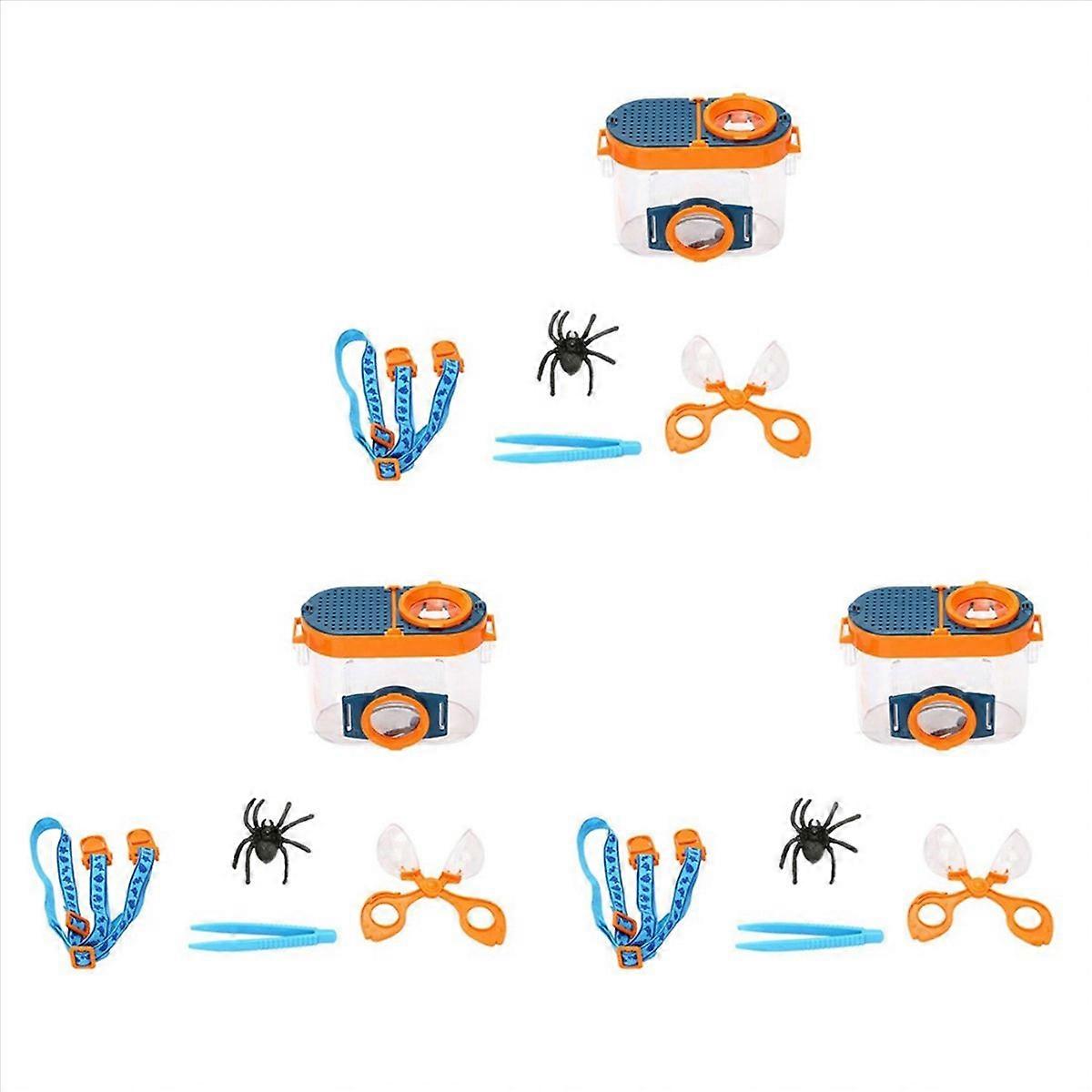 Bug Viewer Insect Box Magnifier Observer Kit Nature Exploration Tools