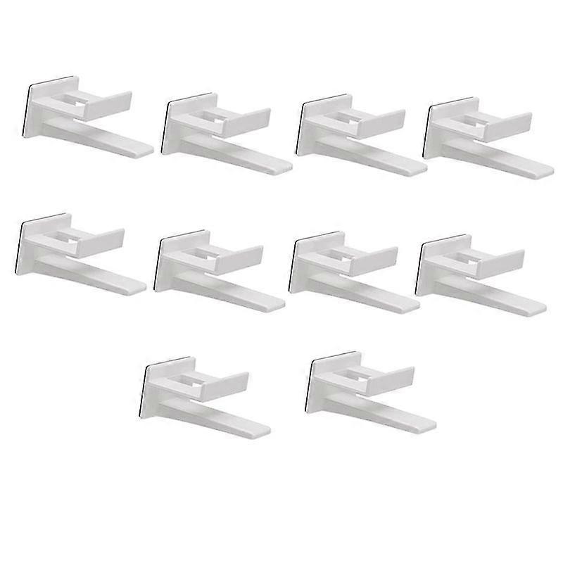 Baseball Cap Hooks Wall Mount Hats Organizer Holders White