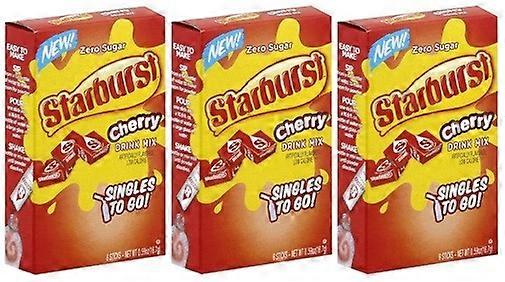 Starburst Cherry Singles Drink Mix 3 Pack