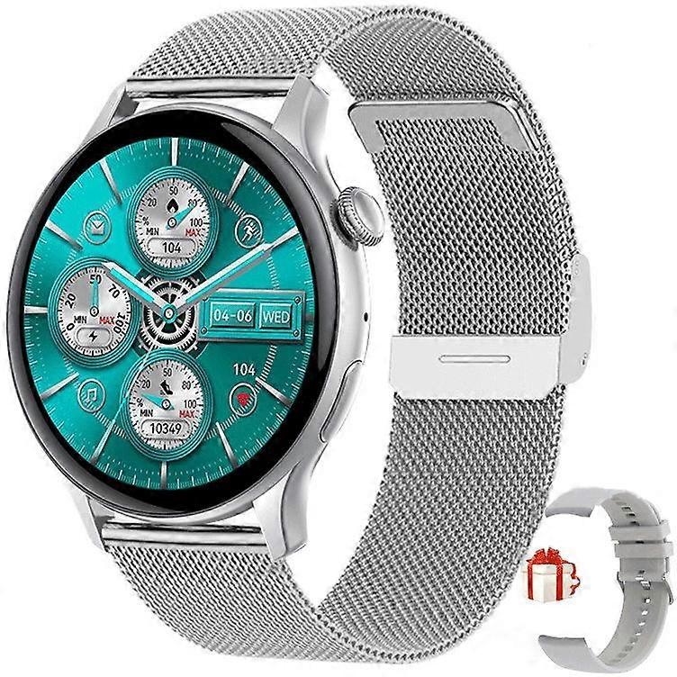 Smartwatch HK85 Prata
