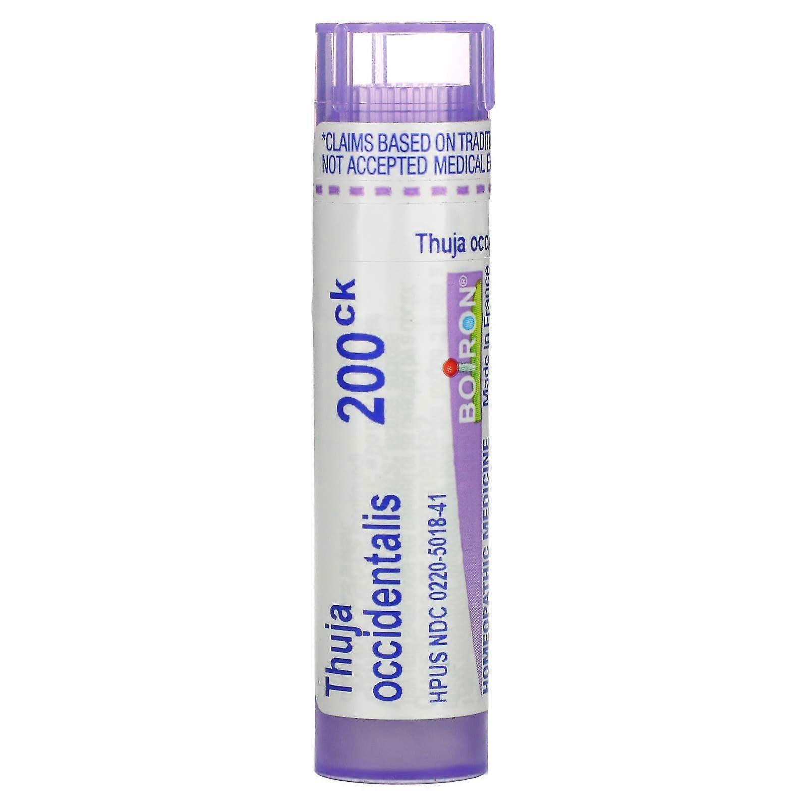 Boiron, Thuja Occidentalis, 200 CK, Approx 80 Pellets