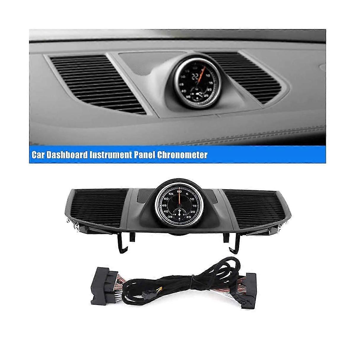 Car Dashboard Instrument Panel Upper Cover Chronometer For 2014-2020