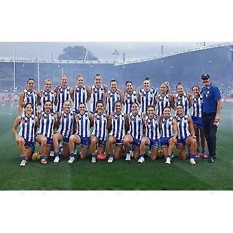 AFLW NORTH MELBOURNE KANGAROOS 2025 CAMPIONI GIOCO DI SQUADRA Puzzle Rompicapo V0926