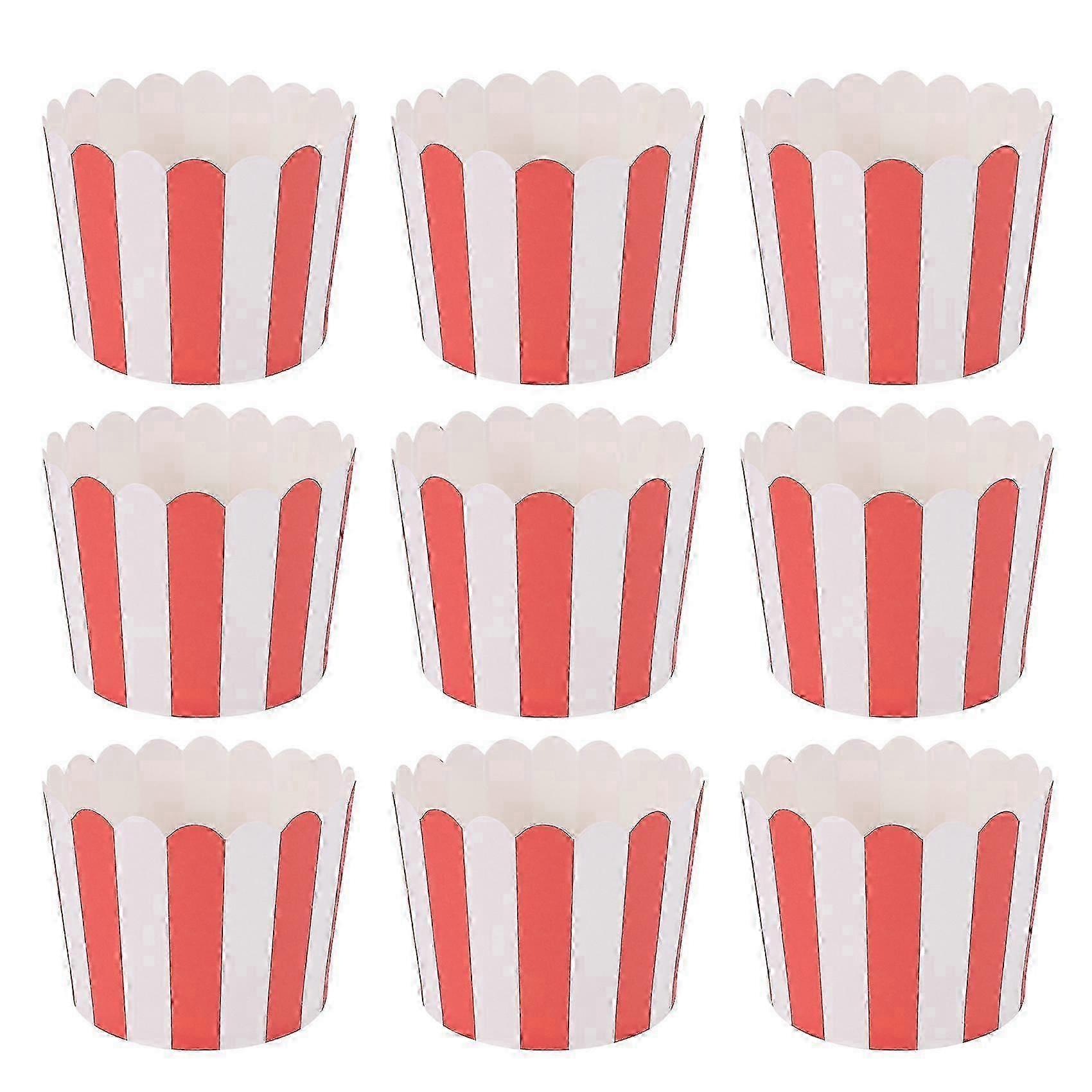 50x Cake Case Baking Cups Kitchen Baking Red