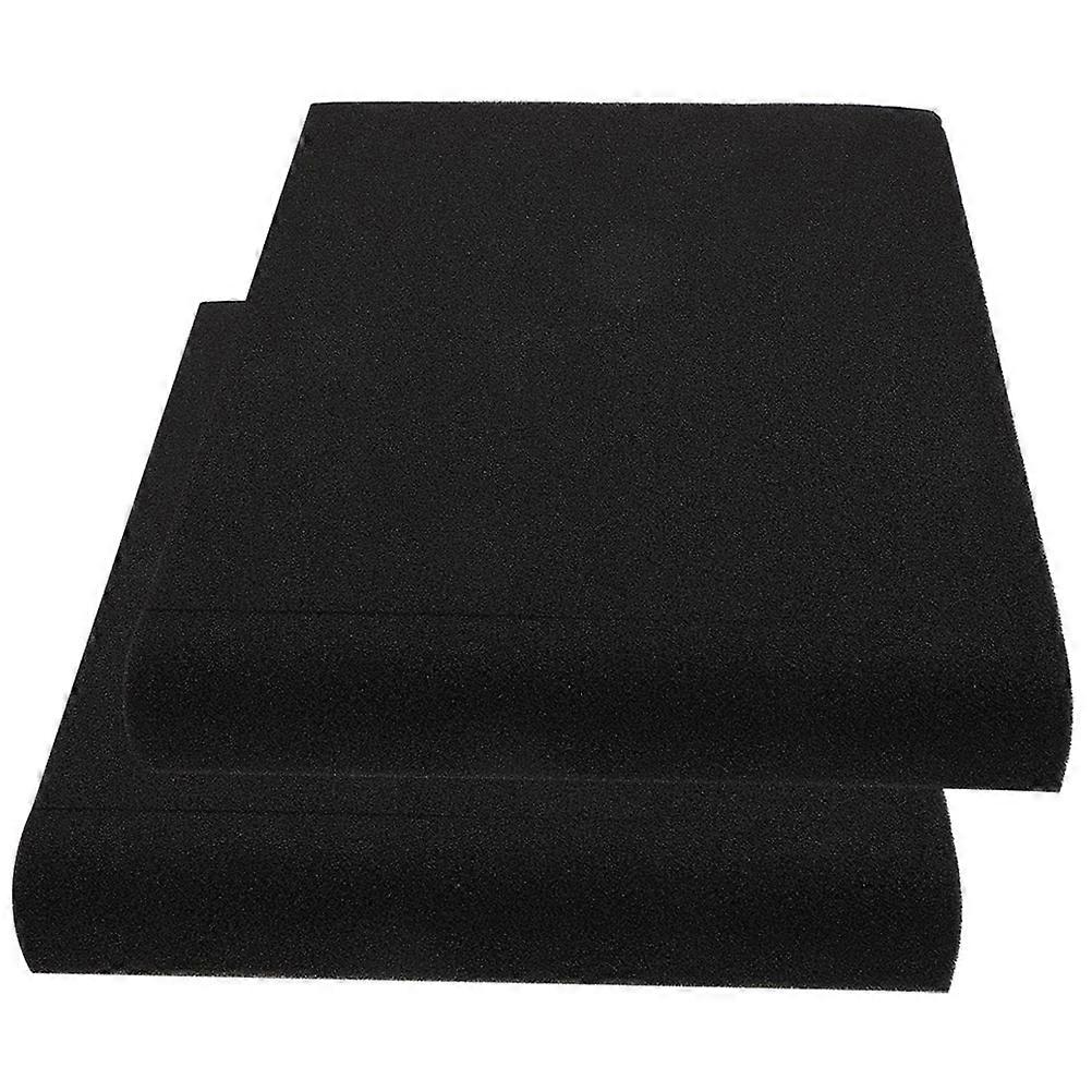 2pcs Sound Diffuser Panel Speaker Vibration Proof Pad Speaker Isolation Foam