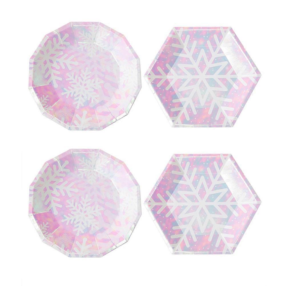 16Pcs Paper Snowflake Design for