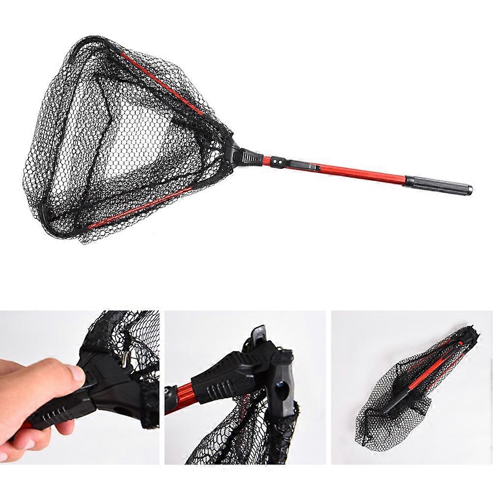 Fishing Net Landing Net with Durable Foldable Pole Handle