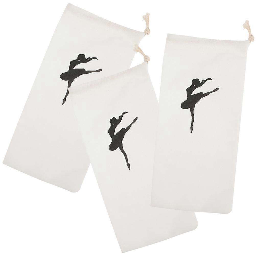 Ballet Shoe Bags for Storage 6Pcs Drawstring Dance Storage Bags